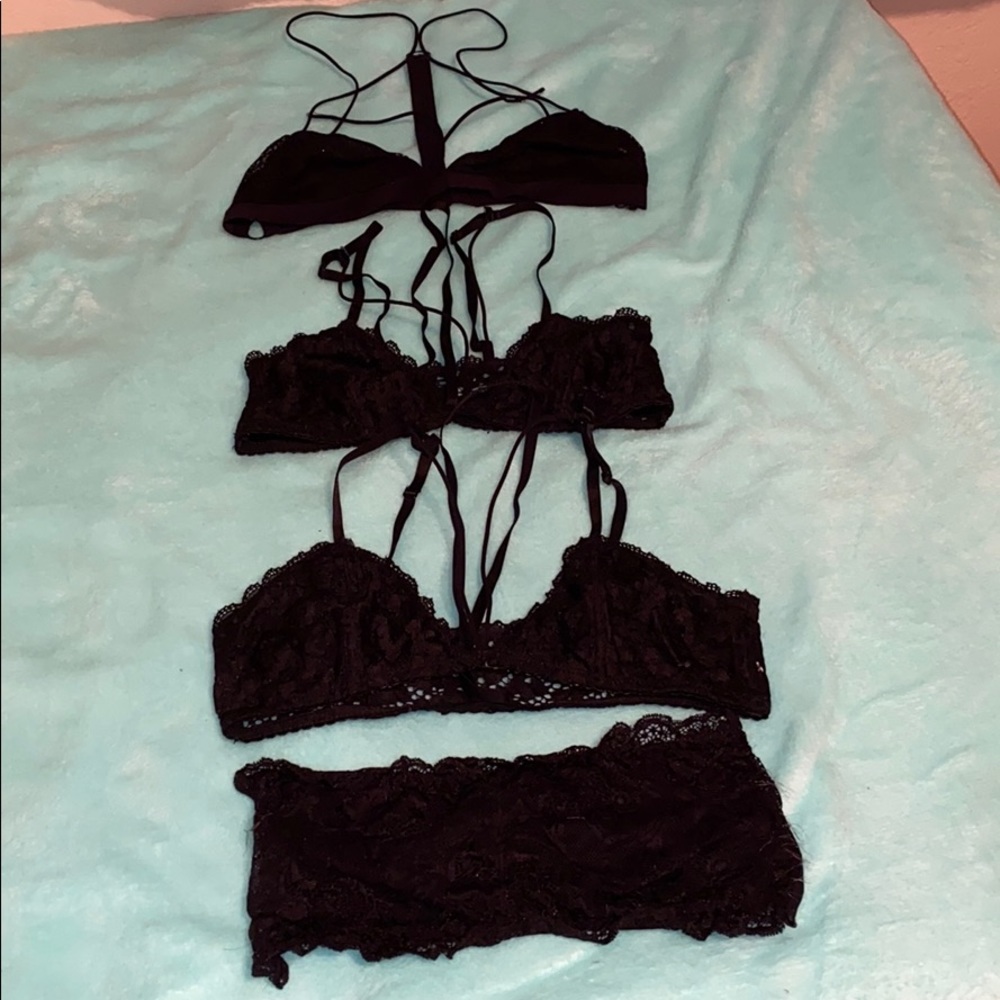 Bralette bundle 4 pack lace